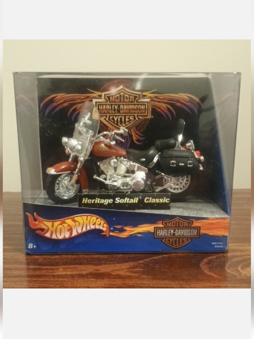 Harley-Davidson, Hot Wheels Collaboration Heritage Softail  Toy Motorcycle